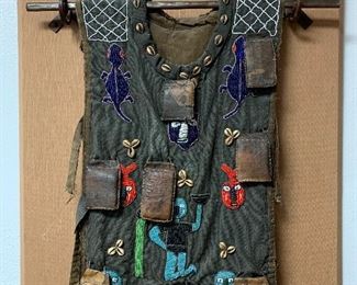 Antique African Medicine Man Vest