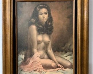 Vintage Larry Vincent Garrison Print
