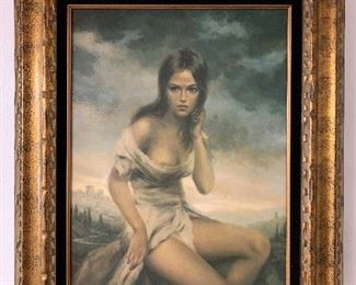 Vintage Joseph Wallace King Print