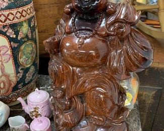 Heavy Iron Wood Buddah