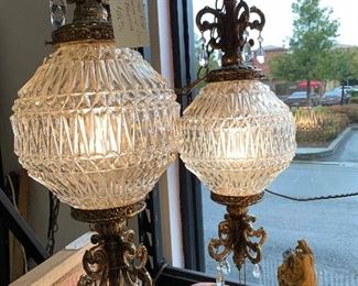 Hollywood Regency Hanging Lamps