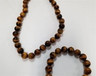 $ 75.00, Tigereye Necklace & Bracelet