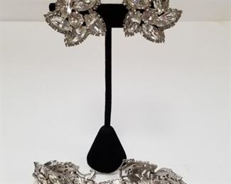 $45.00 Weiss Earrings
$65.00 Trifari Bracelet