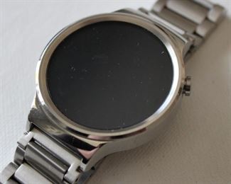 14. SOLD - Huawei smart watch 316L, stainless bracelet - Excellent condition, runs, w/ charger, manual