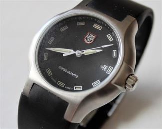 15. SOLD - Luminox Swiss Quartz Watch Series 700 3HMBH Black Dial - Excellent condition, runs, case