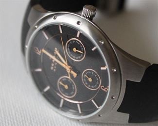 19. SOLD - Skagen Chronograph w/ Black Dial - Excellent condition, not running