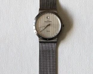 20. $60 - Skagen Denmark Titanium Watch w/ Mesh Bracelet - Excellent condition, not running