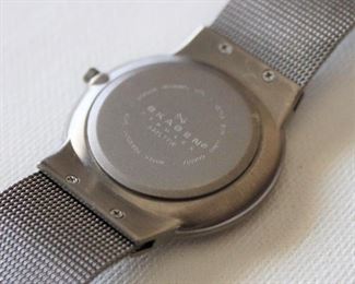 20. $60 - Skagen Denmark Titanium Watch w/ Mesh Bracelet - Excellent condition, not running