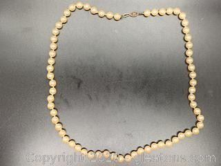 26 inch Pearl necklace