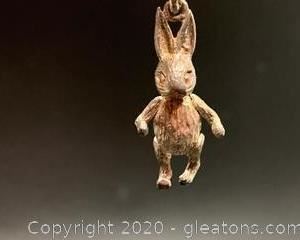 Sterling Rabbit Pendant