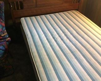 Full size bed mahogany headboard  $25