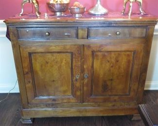 25% 0ff now $895 was $1195                                        French Louis Philippe Elmwood Buffet
Antiques on Old Plank Road
H 40 in. x W 48 in. x D 19 in.
