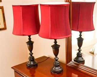 15. Pair of Lamps with Shades