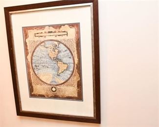 22. Decorative Map Print