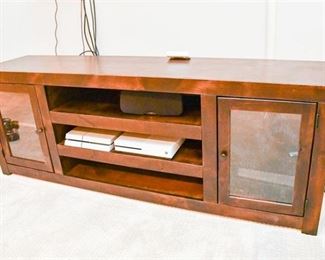 26. TV Console Cabinet
