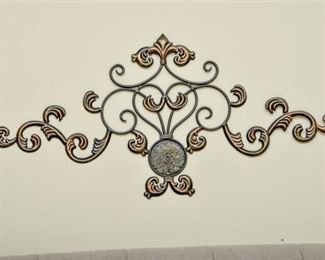 71. Decorative WroughtIron Wall Ornament