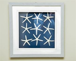 82. Decorative Picture With Repetitive Starfish Motif