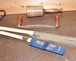 129. Three Woodworking Hand Tools