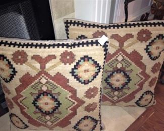 "Santa Fe-ish" style pillows