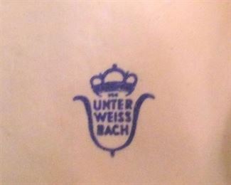 Vintage German Unterweissbach Porcelain was founded in 1882 by Herman Jost in Thuringia, Germany.