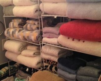 Towels and blankets