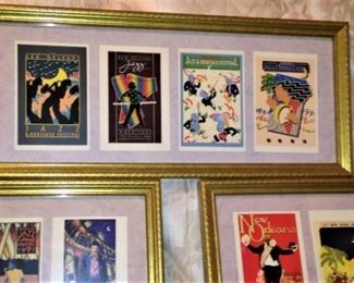 Framed jazz events