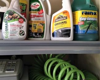 Garden supplies; cash register