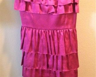 Ruffled hot pink - FUN!