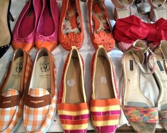 Most of the shoes are size 8 1/2