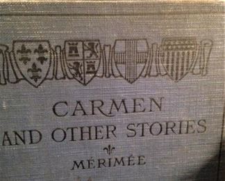 One of several old books