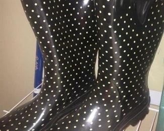 Fun rain boots