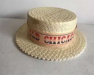 Old Chicago Amusement Park Hat made of styrofoam.