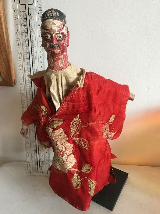 Antique Japanese hand  Puppet $60