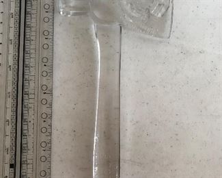 St Louis Worlds Fair Glass Hatcher Souvenir. Has some minor chipping on blade $15