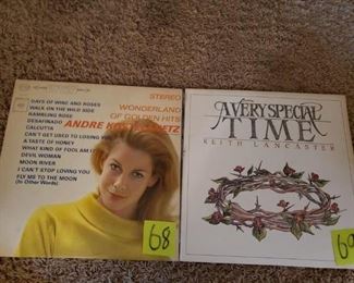 Records-$5 each unless marked