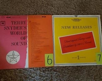 Records-$5 each unless marked