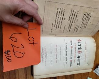 Sacred Scriptures 1800's 