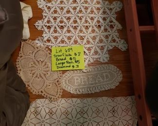 Doilies, Tatting,      Bread  SOLD  others still available