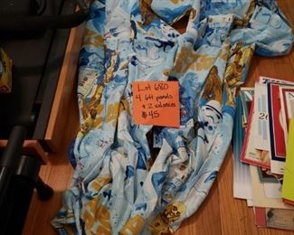 4 6ft Star Wars Panels with 2 valances