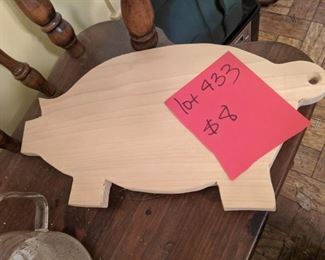 Cute Pig Cutting Board