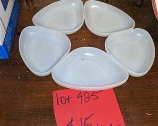 Fireking triangle bowls