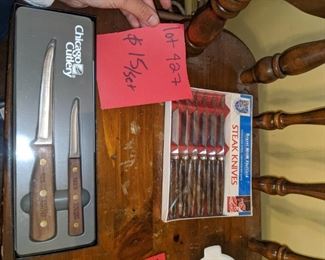Chicago cutlery 
Steak knives