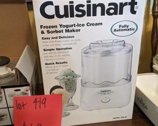 Cuisinart Ice Cream Maker