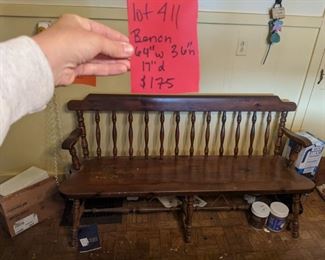 3rd and final shot of benchSOLD