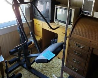 Workout weight bench