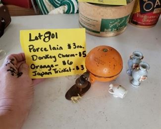 Orlando Florida Orange 
Donkey Charm