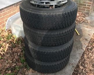 Bridgestone Studless tires 205/70R15 new, never been used.  $450