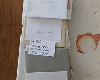 Greeting card lot-used, upcycle lot
