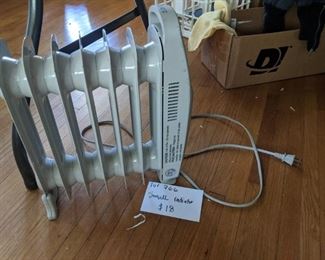 Small radiator heater