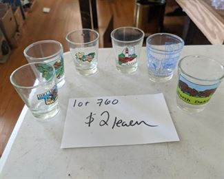 Shot glasses 